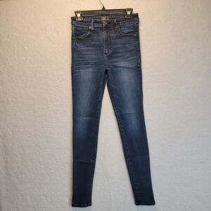 Abercrombie & Fitch Jeans Simone Womens 27/4R Regular High Rise Super Skinny